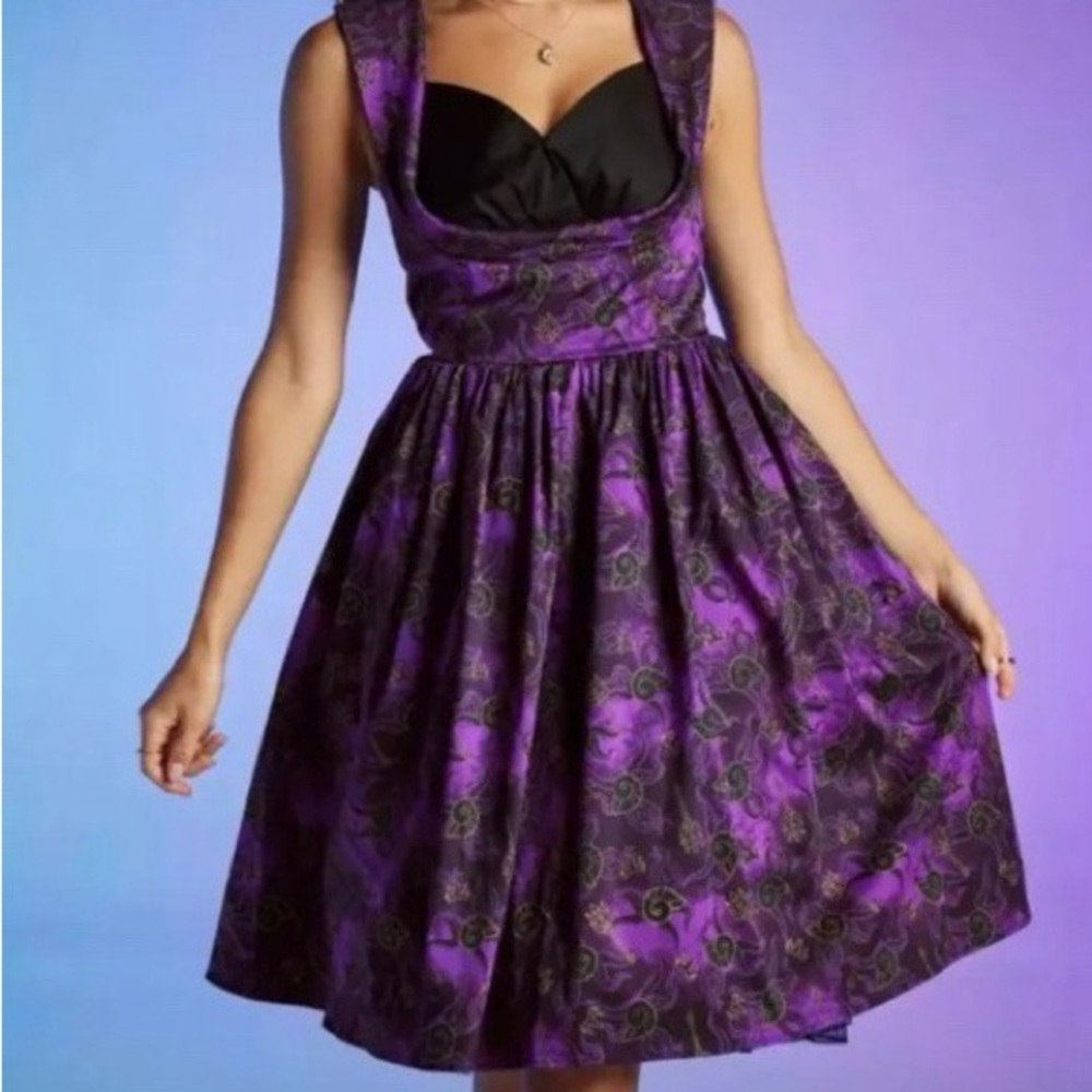 Shop Disney Parks The Little Mermaid Ursula Dress for Women M Purple